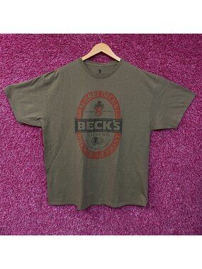 Junk Food Clothing Beck's Beer Graphic T-Shirt Large